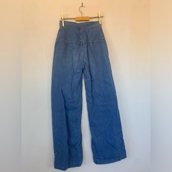 Vintage 1970’s Incredible bell bottom jeans. Moodys Goose tag - Picture 3 of 9